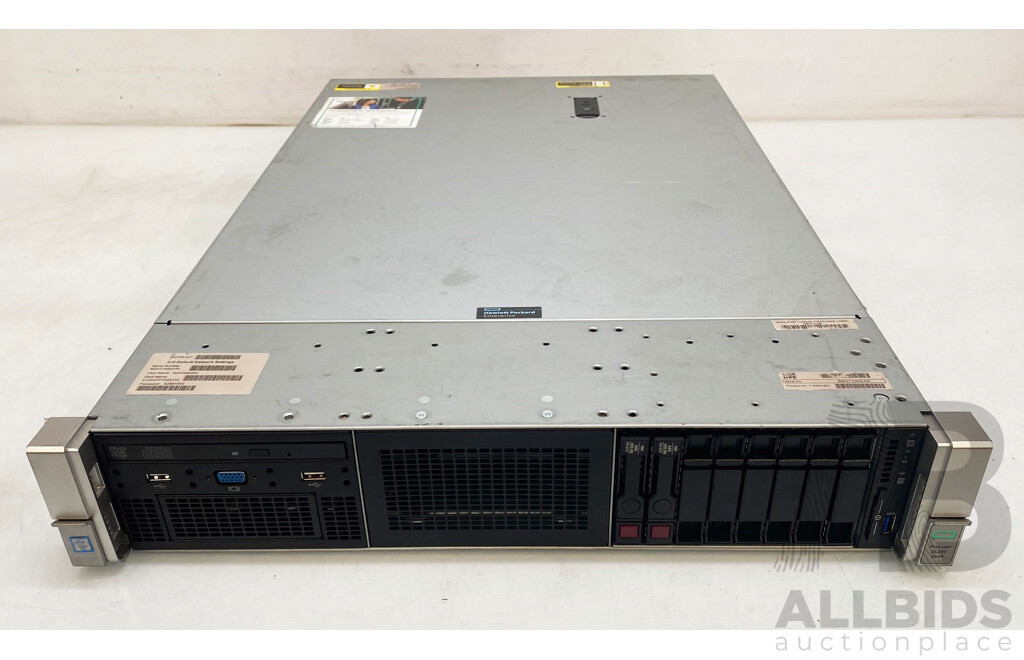 HP ProLiant DL380 Gen9 Dual Intel Xeon (E5-2640 V4) 2.40GHz-3.40GHz 10-Core CPU 2RU Server W/ 128GB DDR4