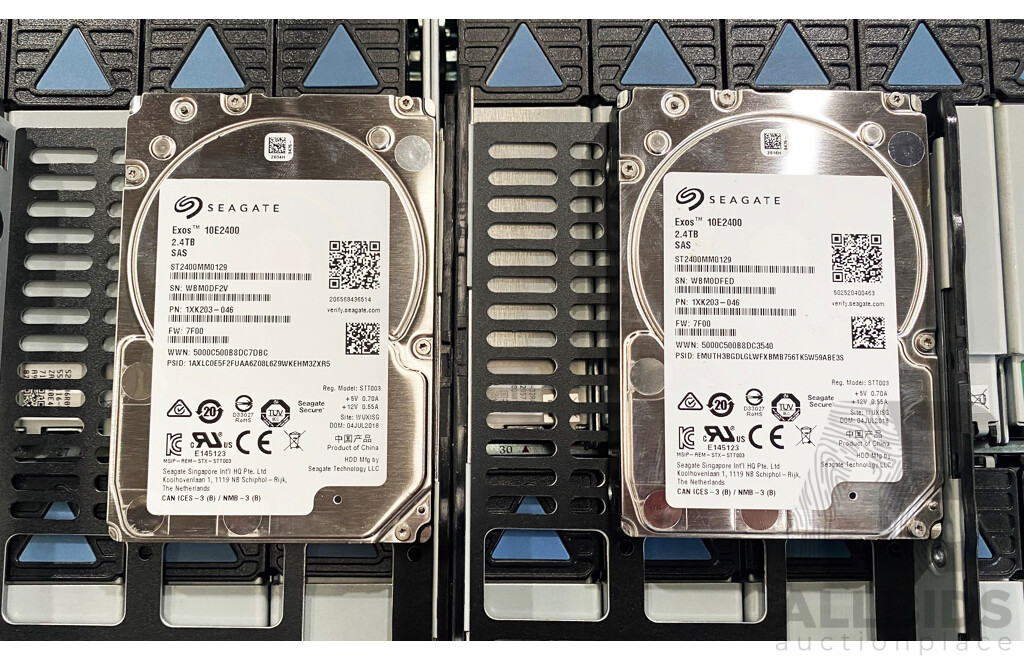 Hitachi (DW-F800-DB60C) 4RU 60-Bay Hard Drive Array W/ 98.4TB of Storage