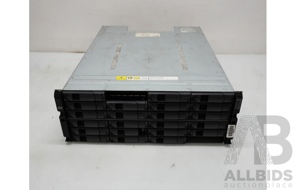 NetApp (NAJ-0801) DS4246 24-Bay 4RU Hard Drive Array W/ SAS Controller Modules & 88TB Storage