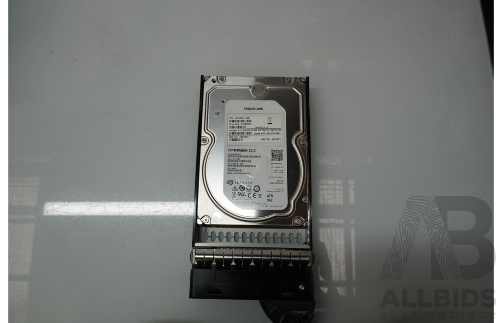 NetApp (NAJ-0801) DS4246 24-Bay 4RU Hard Drive Array W/ SAS Controller Modules & 88TB Storage