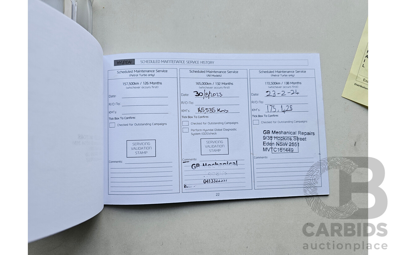 02/2016 Hyundai I30 ACTIVE 1.6 CRDi FWD GD4 SERIES 2 UPDATE 5D Hatchback White 1.6L