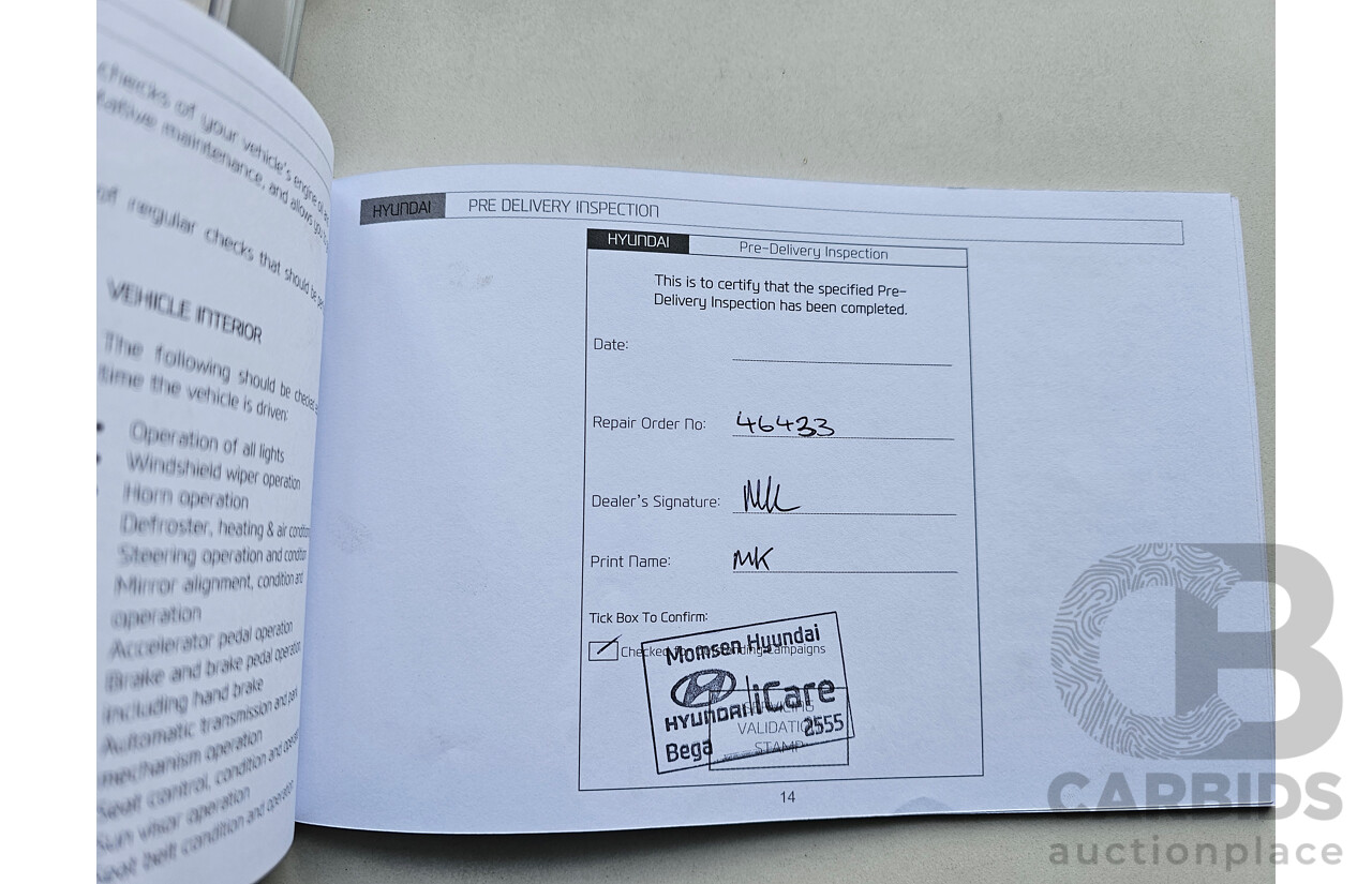 02/2016 Hyundai I30 ACTIVE 1.6 CRDi FWD GD4 SERIES 2 UPDATE 5D Hatchback White 1.6L