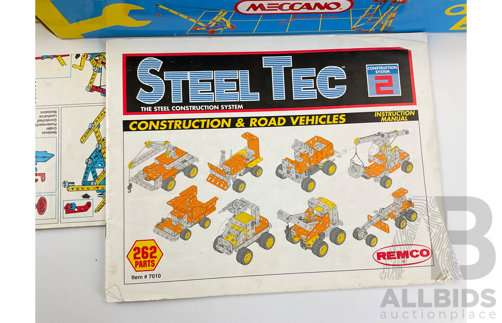 Meccano Junior Sets ‘A’ and ‘B’ in Original Boxes