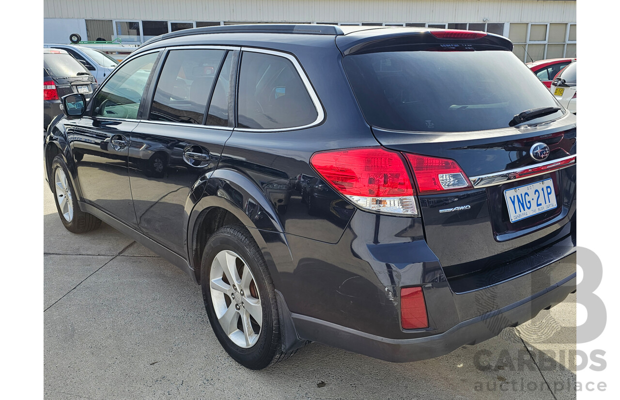1/2013 Subaru Outback 2.0D Premium MY13 4d Wagon Blue 2.0L