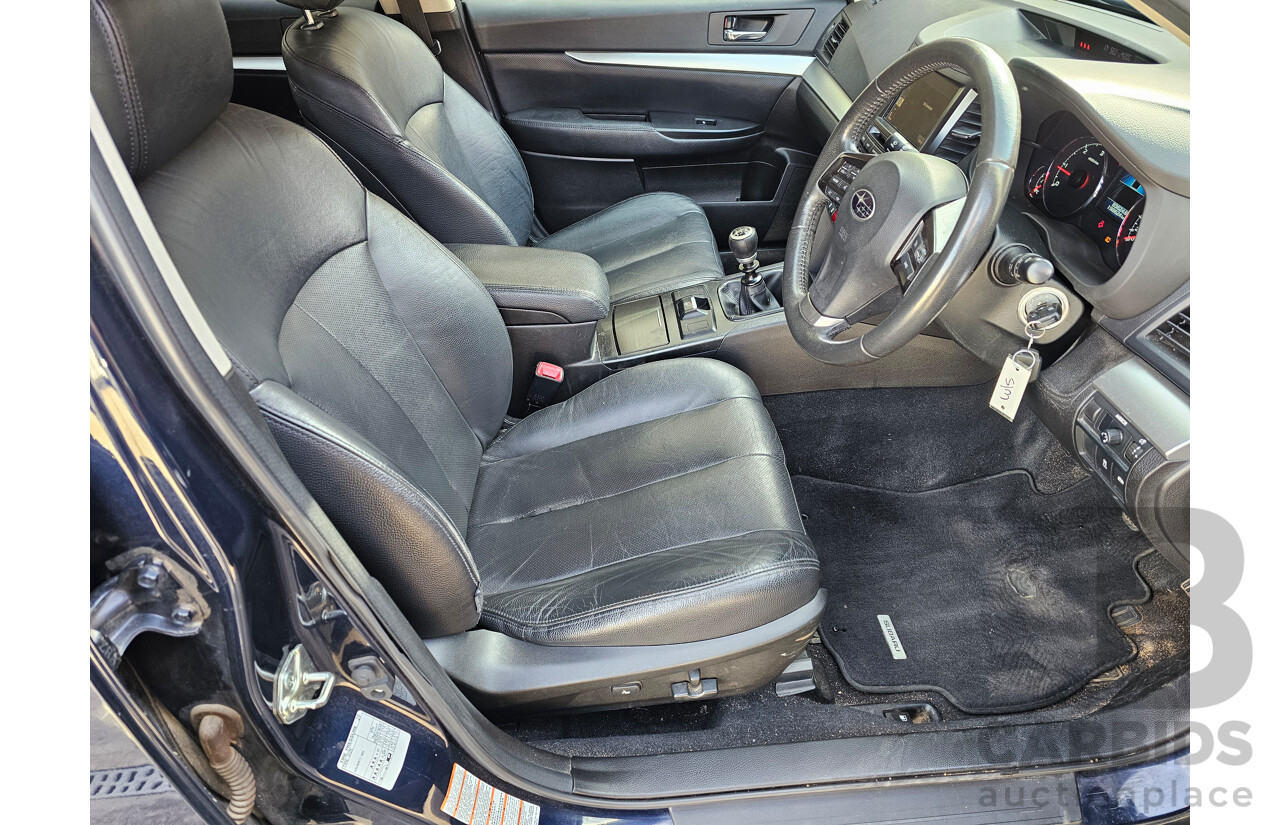 1/2013 Subaru Outback 2.0D Premium MY13 4d Wagon Blue 2.0L