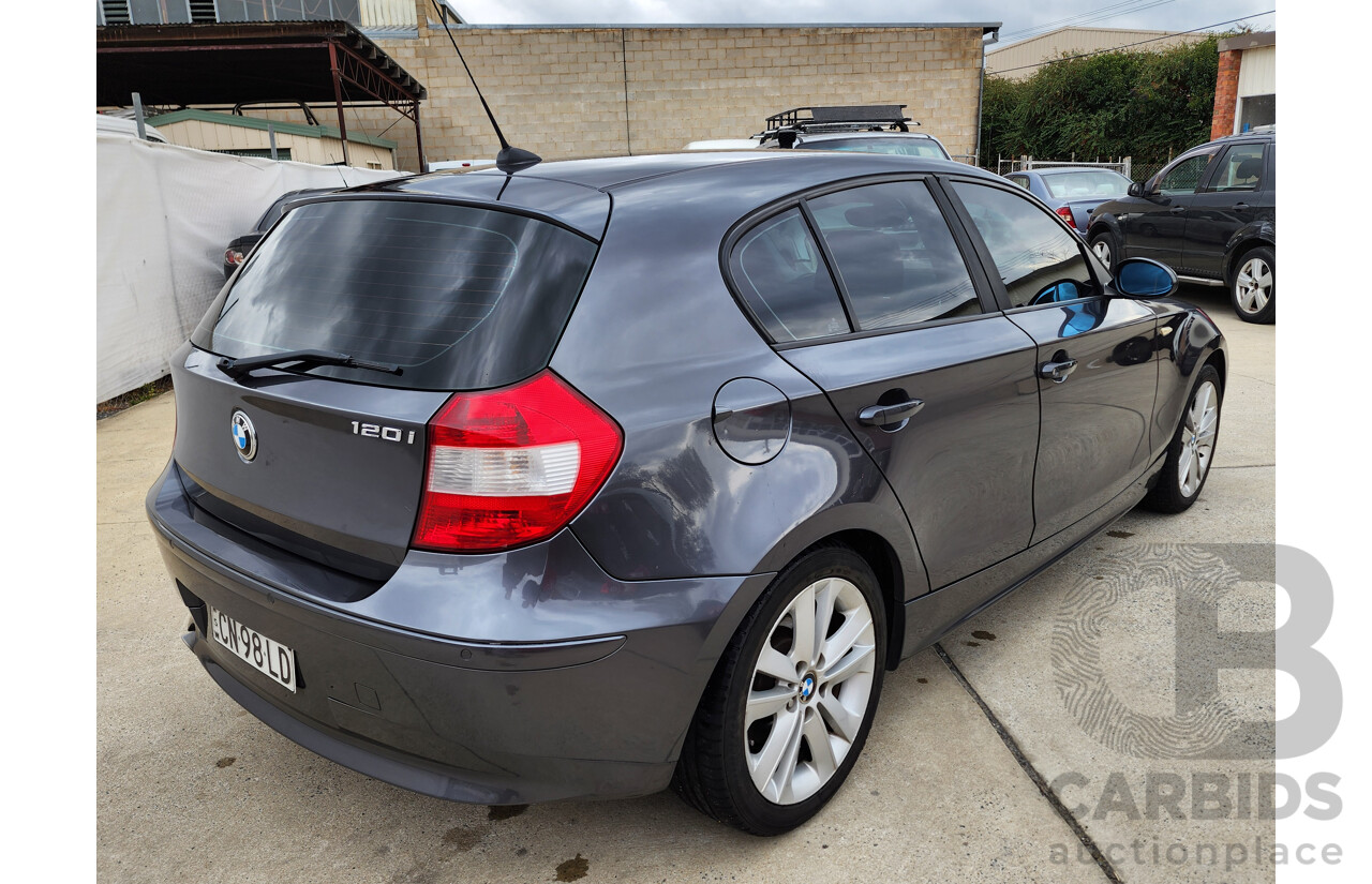 07/2005 Bmw 1 20i RWD E87 5D Hatchback Grey 2.0L