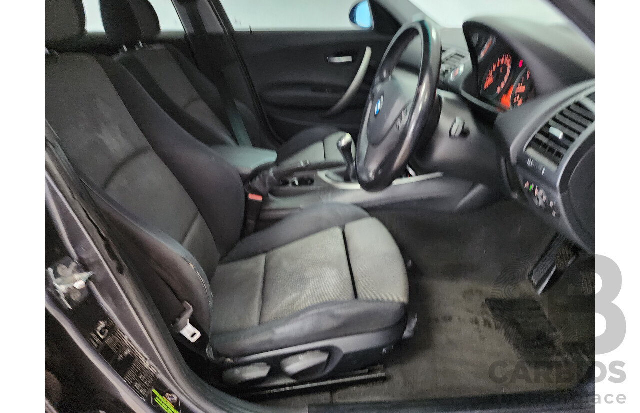 07/2005 Bmw 1 20i RWD E87 5D Hatchback Grey 2.0L