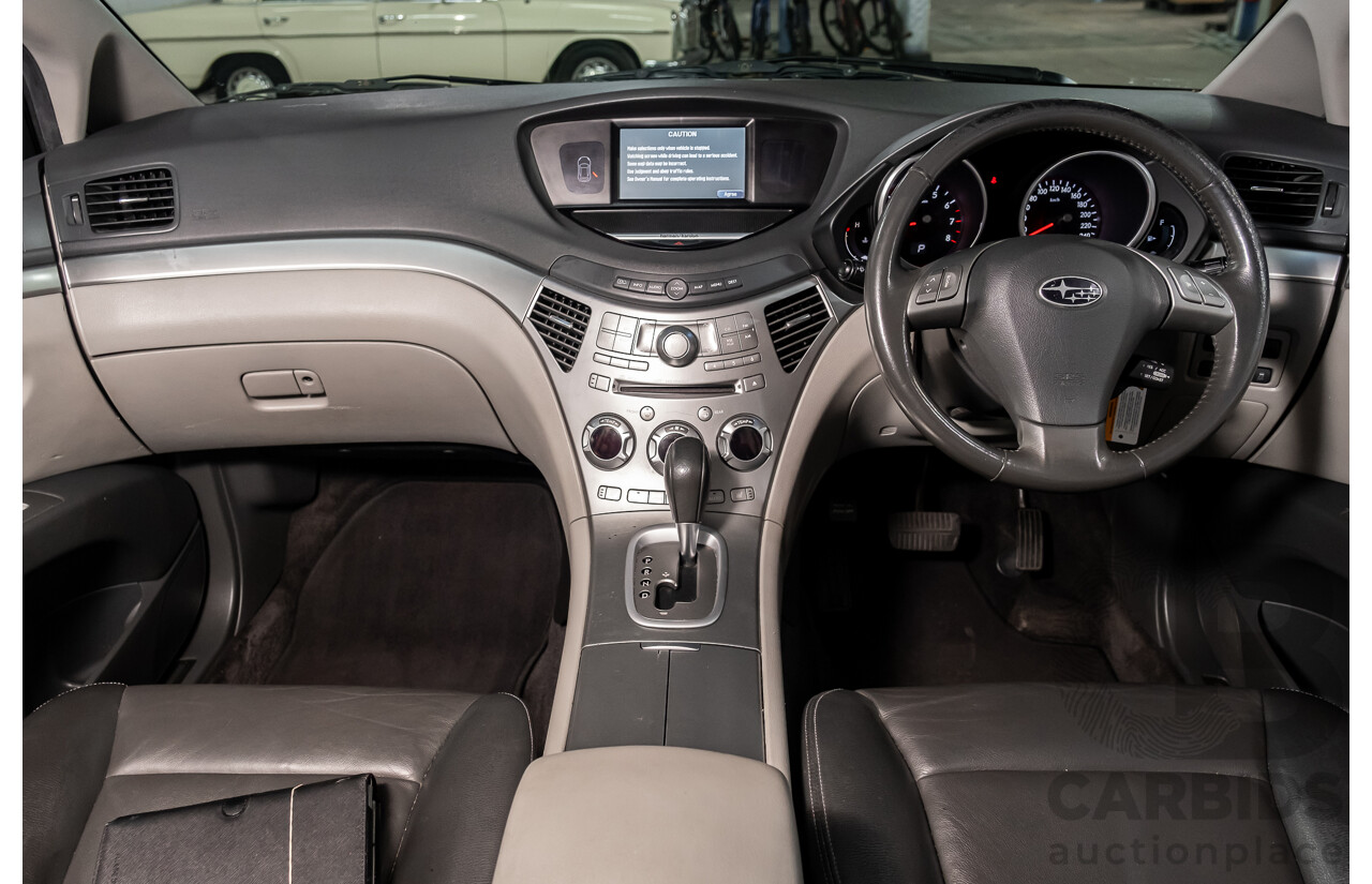 7/2013 Subaru Tribeca 3.6R Premium (AWD) MY13 4d Wagon White 3.6L - 7 Seater