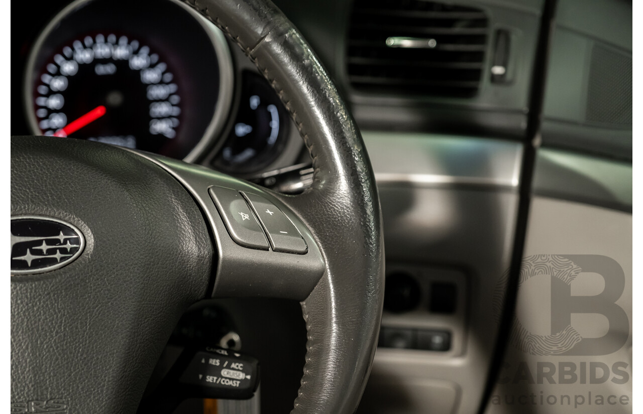 7/2013 Subaru Tribeca 3.6R Premium (AWD) MY13 4d Wagon White 3.6L - 7 Seater