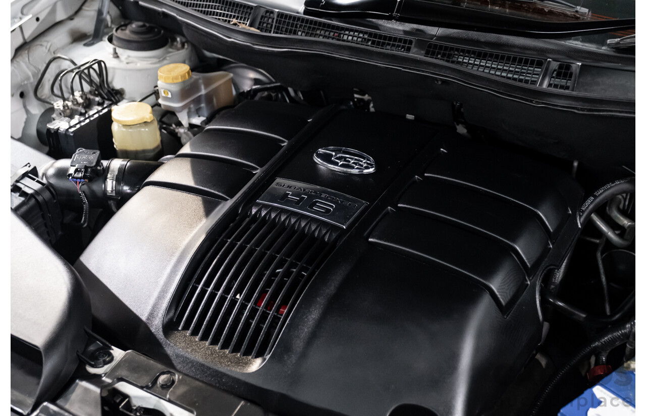 7/2013 Subaru Tribeca 3.6R Premium (AWD) MY13 4d Wagon White 3.6L - 7 Seater