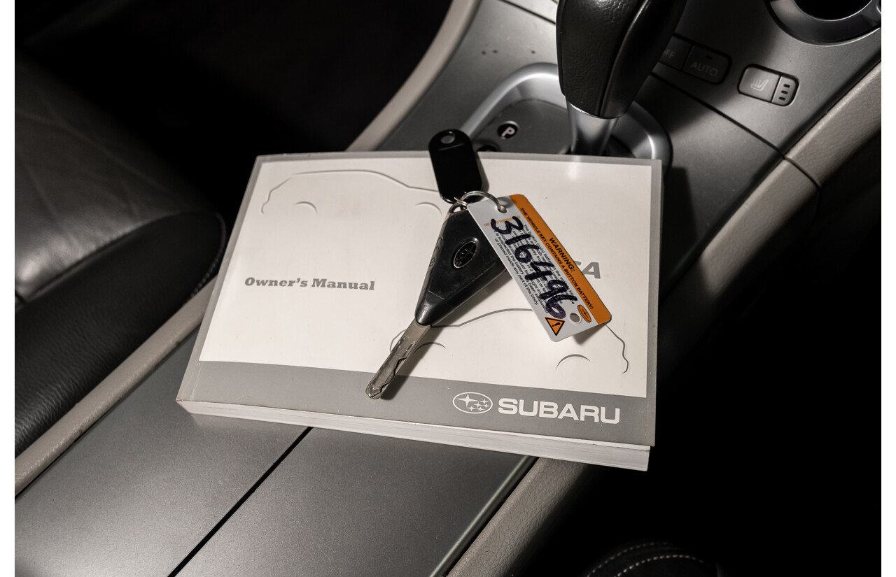 7/2013 Subaru Tribeca 3.6R Premium (AWD) MY13 4d Wagon White 3.6L - 7 Seater