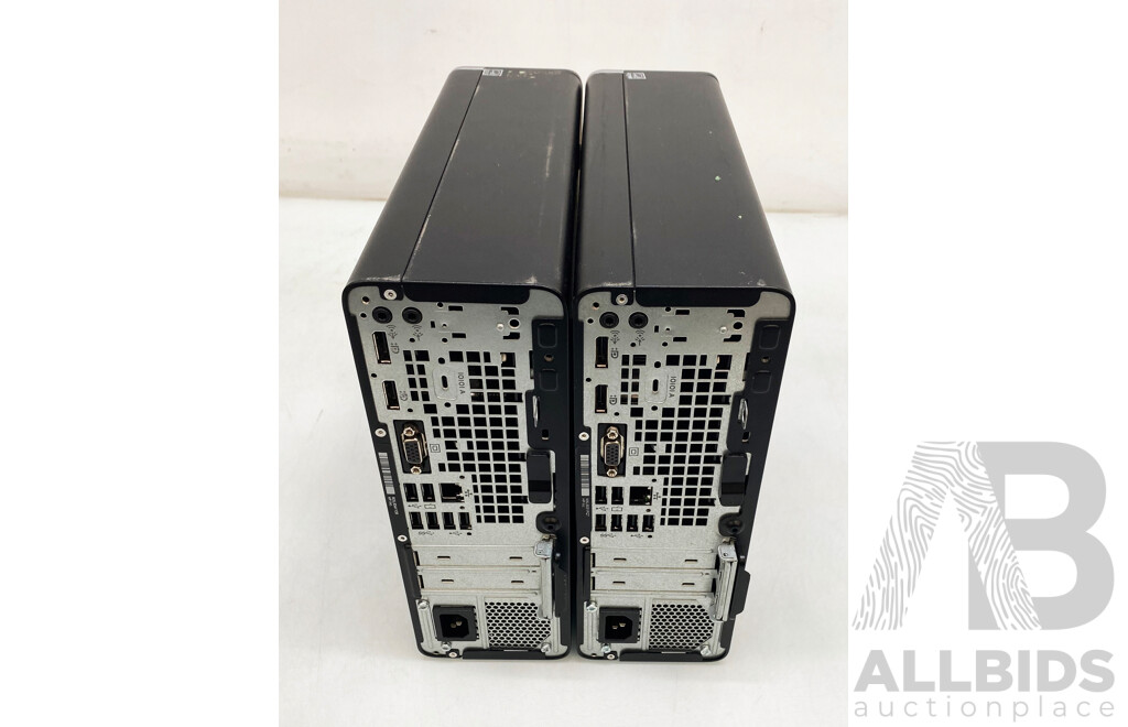 HP (705 G4 SFF) Elitedesk Desktop Computer - Lot of Two