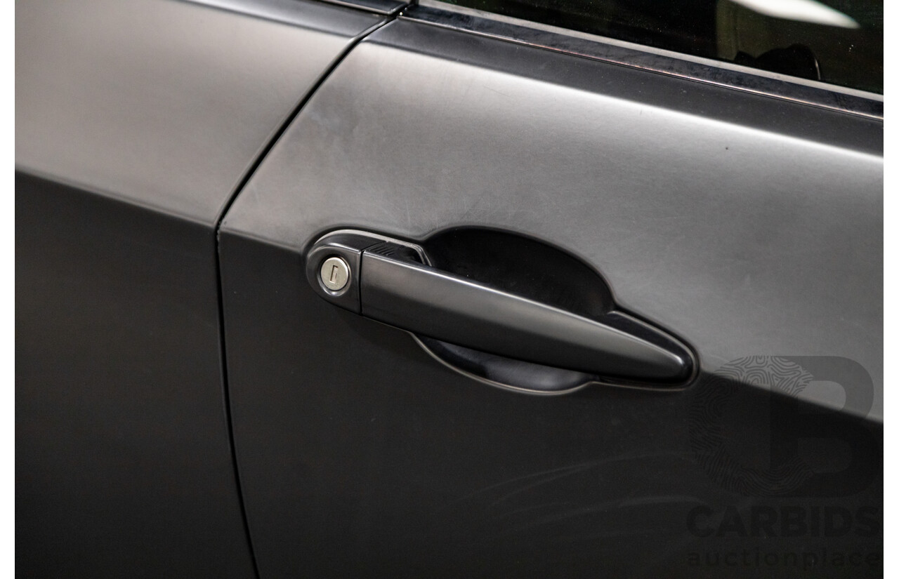 8/2010 BMW 335i M-Sport E92 MY10 2d Coupe Satin Black Wrap Turbo 3.0L