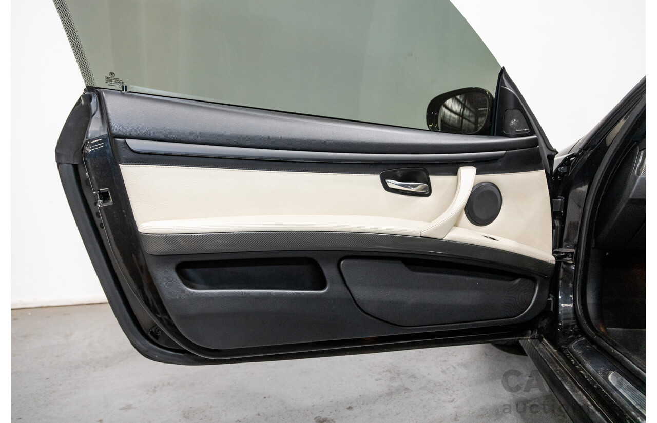 8/2010 BMW 335i M-Sport E92 MY10 2d Coupe Satin Black Wrap Turbo 3.0L