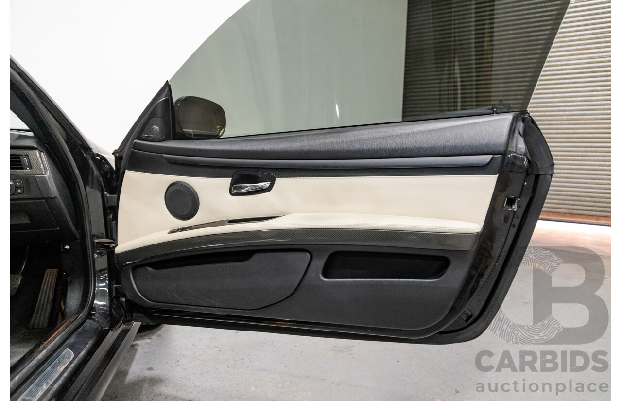 8/2010 BMW 335i M-Sport E92 MY10 2d Coupe Satin Black Wrap Turbo 3.0L