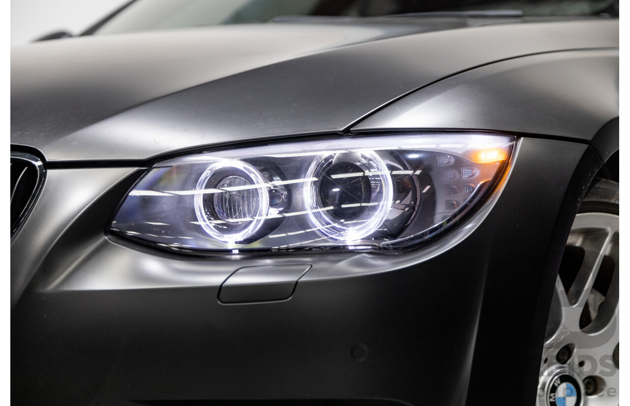 8/2010 BMW 335i M-Sport E92 MY10 2d Coupe Satin Black Wrap Turbo 3.0L