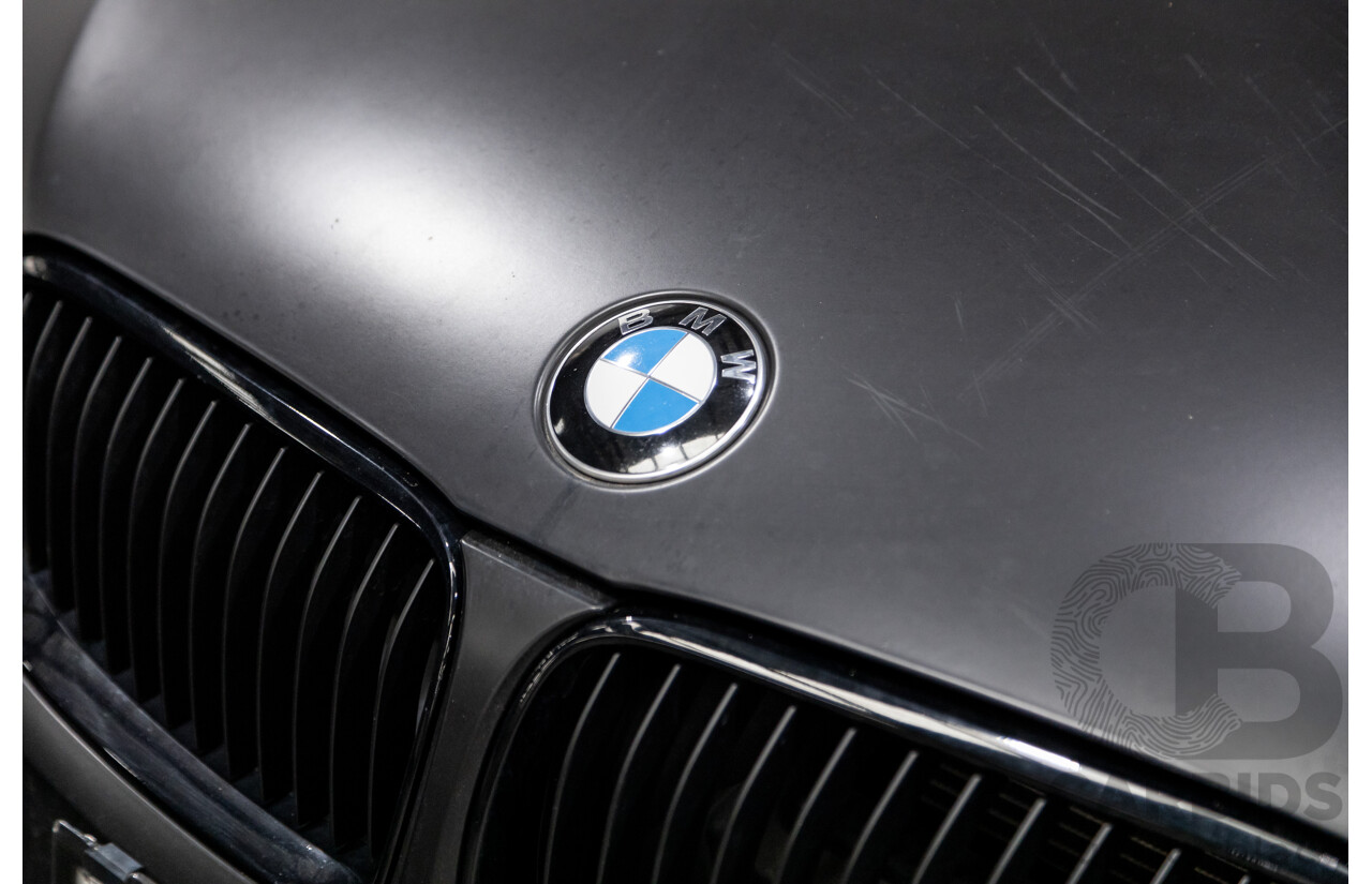 8/2010 BMW 335i M-Sport E92 MY10 2d Coupe Satin Black Wrap Turbo 3.0L