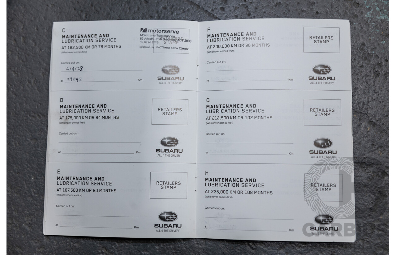 11/2015 Subaru Outback 3.6R Premium (AWD) 4d Wagon Tungsten Metallic 3.6L