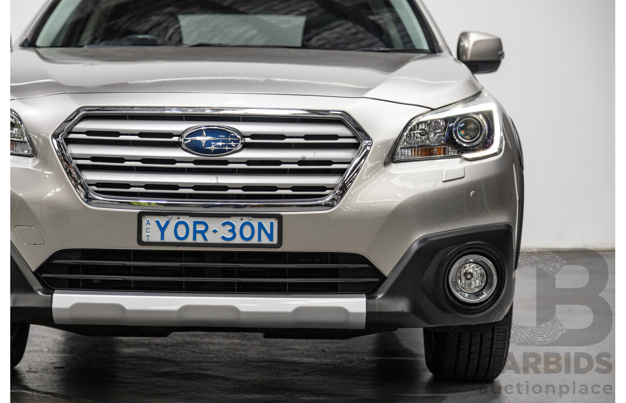11/2015 Subaru Outback 3.6R Premium (AWD) 4d Wagon Tungsten Metallic 3.6L