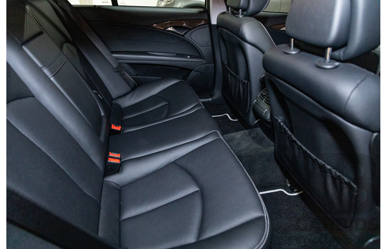 4/2009 Mercedes Benz E280 Sports Edition 211 MY07 Upgrade 4d Sedan Indium Grey Metallic V6 3.0L