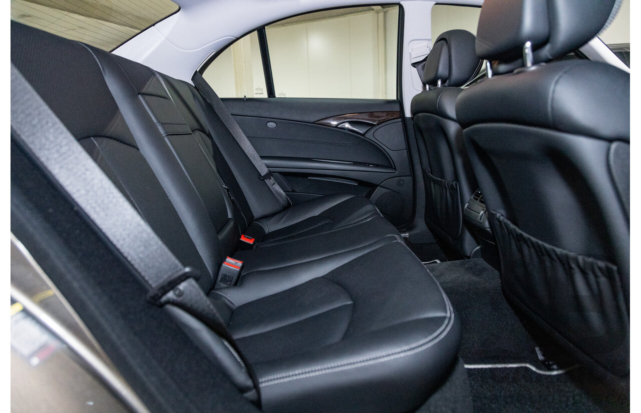 4/2009 Mercedes Benz E280 Sports Edition 211 MY07 Upgrade 4d Sedan Indium Grey Metallic V6 3.0L