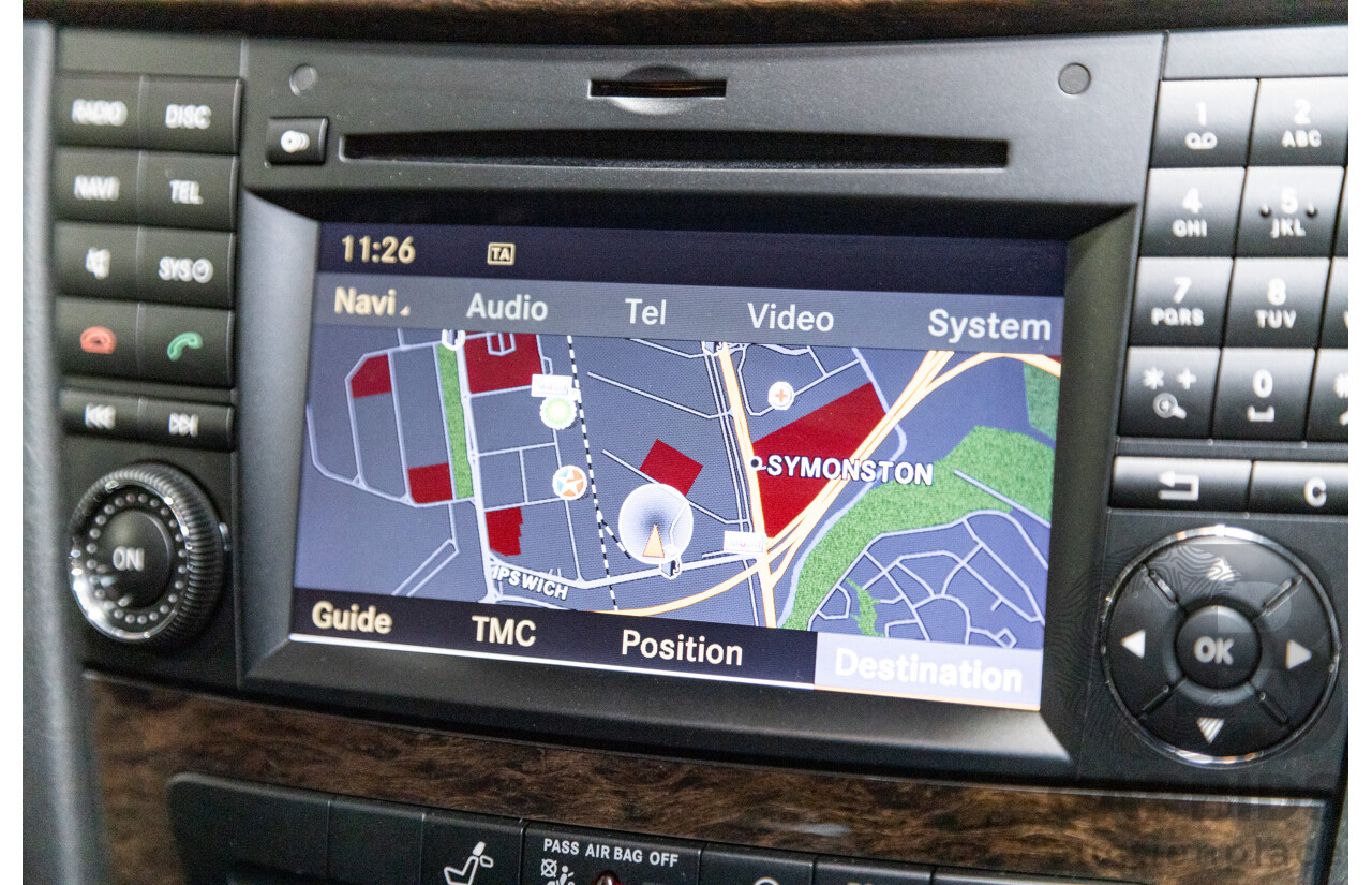 4/2009 Mercedes Benz E280 Sports Edition 211 MY07 Upgrade 4d Sedan Indium Grey Metallic V6 3.0L