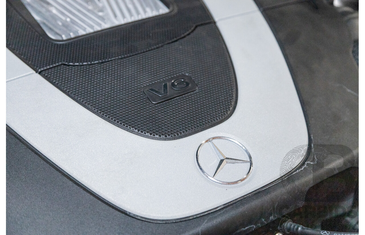 4/2009 Mercedes Benz E280 Sports Edition 211 MY07 Upgrade 4d Sedan Indium Grey Metallic V6 3.0L