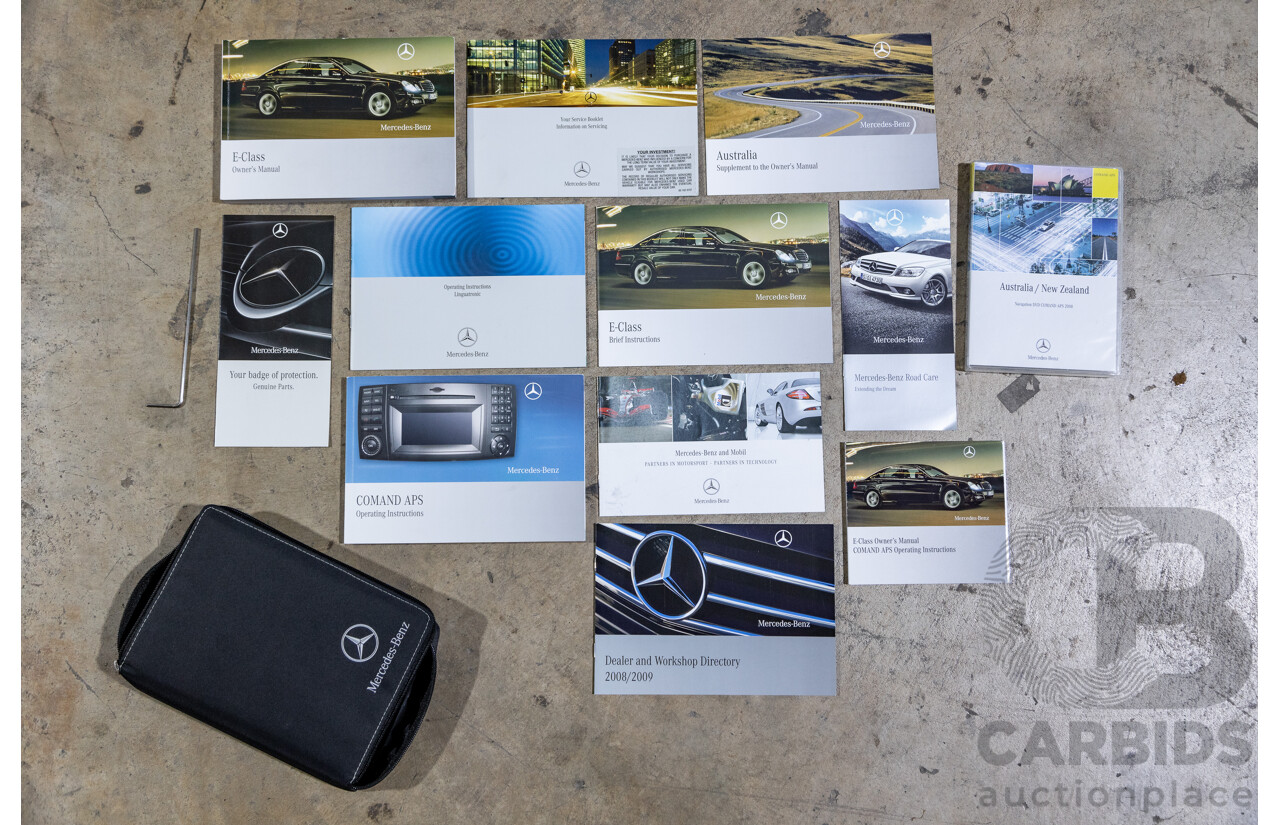 4/2009 Mercedes Benz E280 Sports Edition 211 MY07 Upgrade 4d Sedan Indium Grey Metallic V6 3.0L