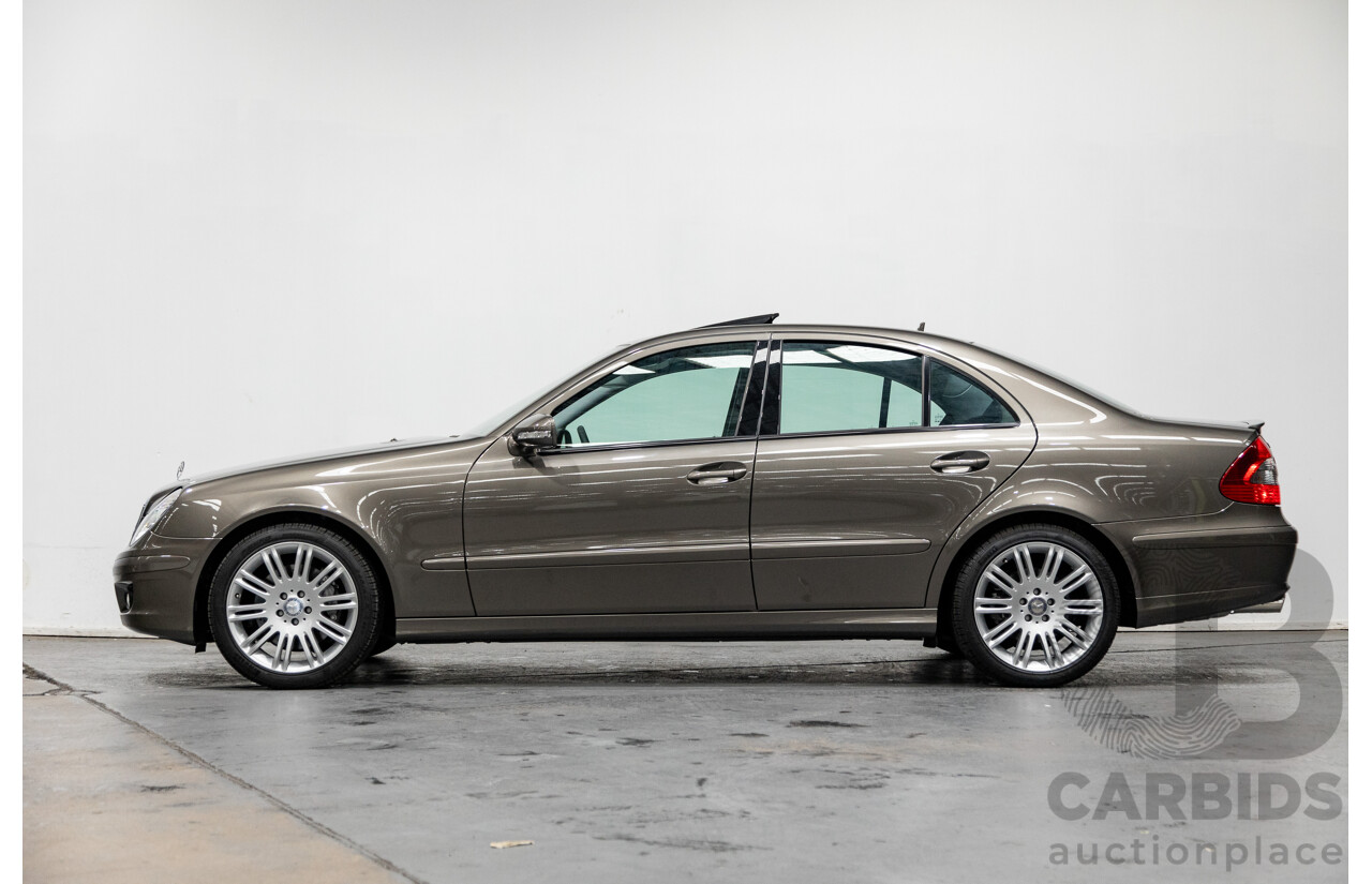 4/2009 Mercedes Benz E280 Sports Edition 211 MY07 Upgrade 4d Sedan Indium Grey Metallic V6 3.0L