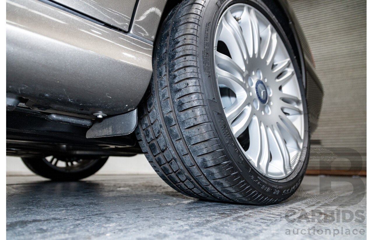 4/2009 Mercedes Benz E280 Sports Edition 211 MY07 Upgrade 4d Sedan Indium Grey Metallic V6 3.0L