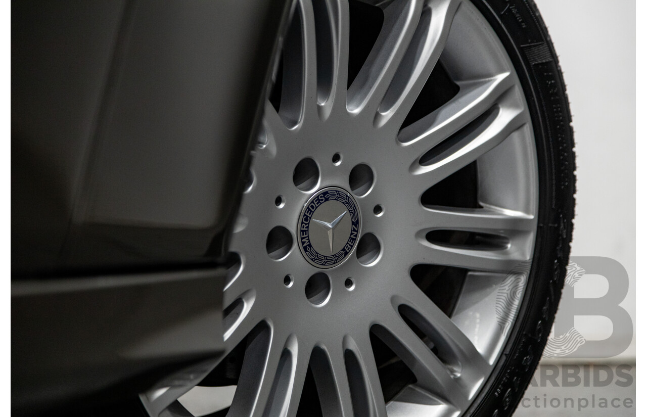 4/2009 Mercedes Benz E280 Sports Edition 211 MY07 Upgrade 4d Sedan Indium Grey Metallic V6 3.0L