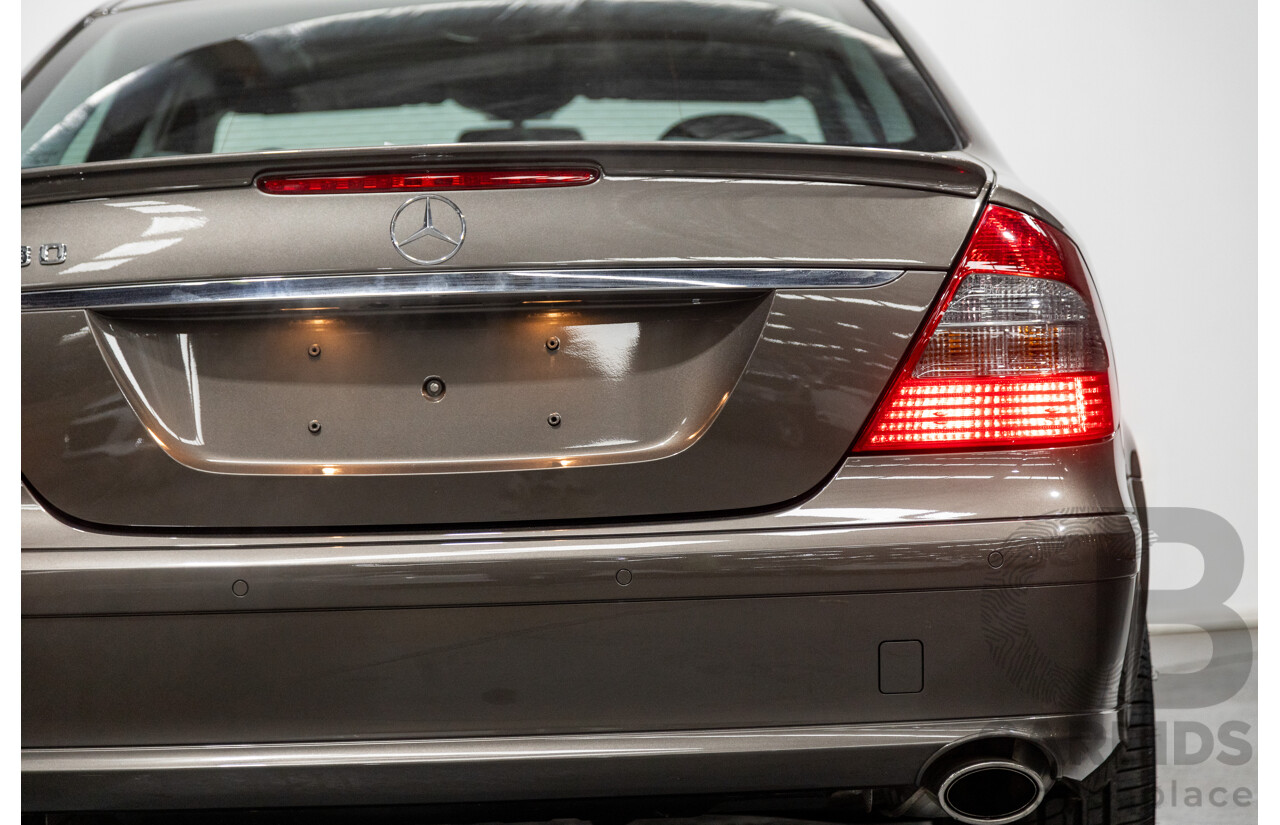 4/2009 Mercedes Benz E280 Sports Edition 211 MY07 Upgrade 4d Sedan Indium Grey Metallic V6 3.0L