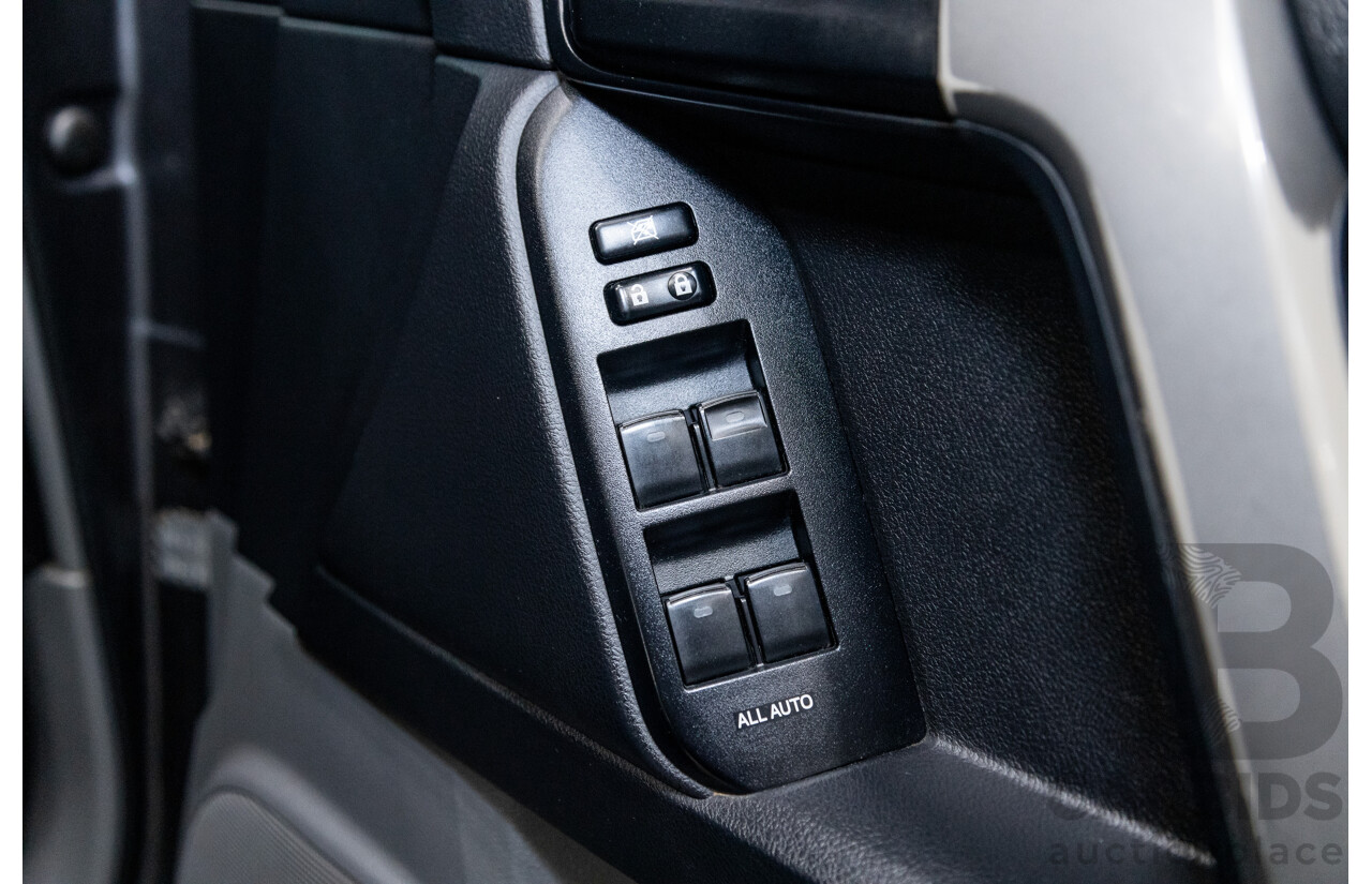 8/2013 Toyota Landcruiser Prado GXL (4x4) KDJ150R 4d Wagon Graphite Metallic Grey Turbo Diesel 3.0L - 7 Seater