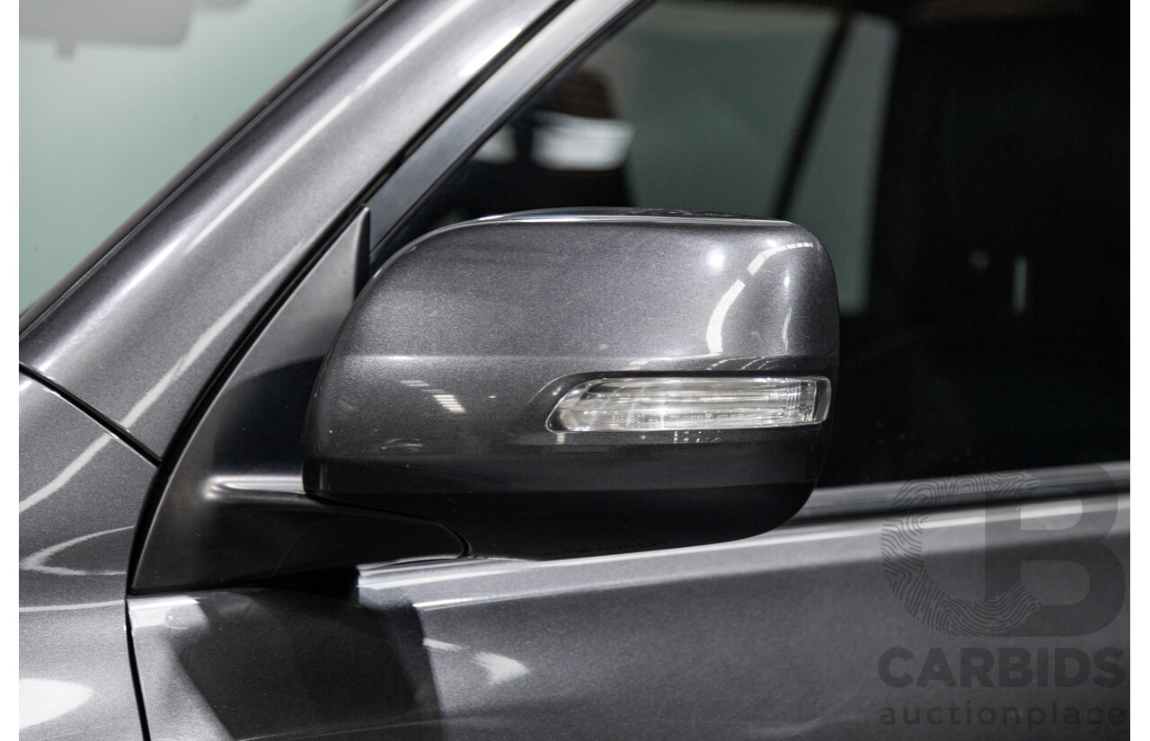 8/2013 Toyota Landcruiser Prado GXL (4x4) KDJ150R 4d Wagon Graphite Metallic Grey Turbo Diesel 3.0L - 7 Seater