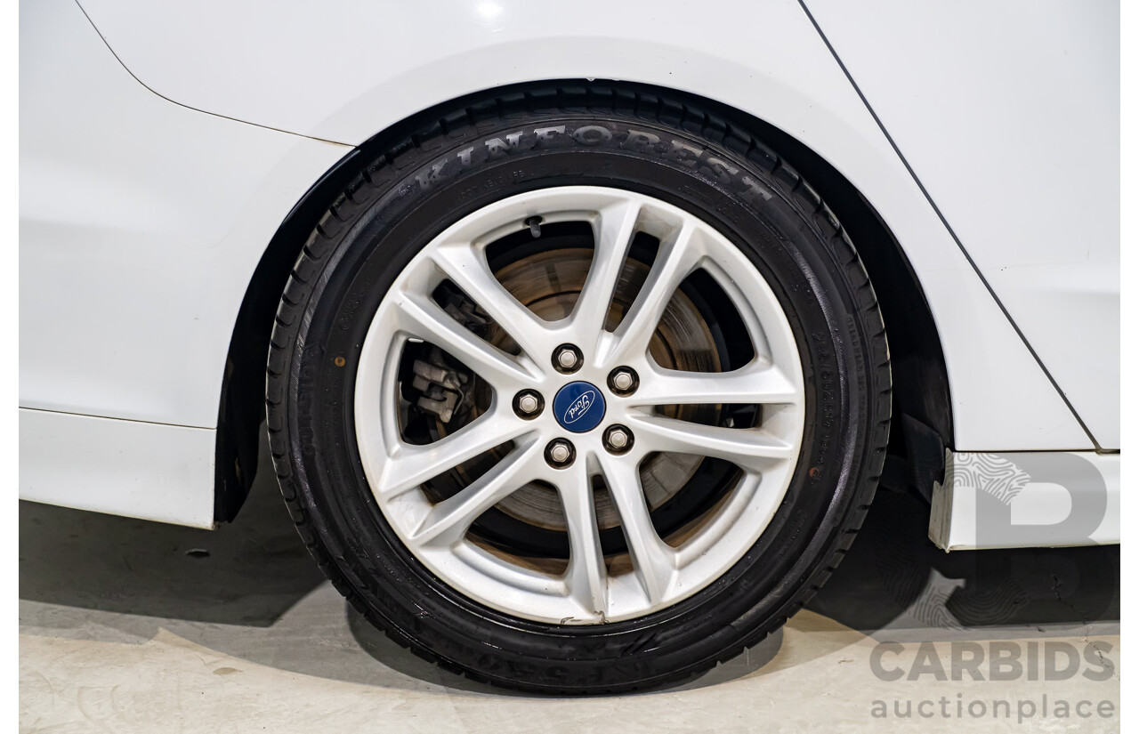 5/2015 Ford Mondeo Ambiente MD 4d Wagon White Turbo 2.0L