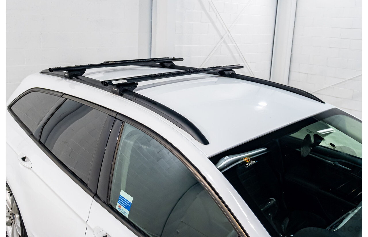 5/2015 Ford Mondeo Ambiente MD 4d Wagon White Turbo 2.0L