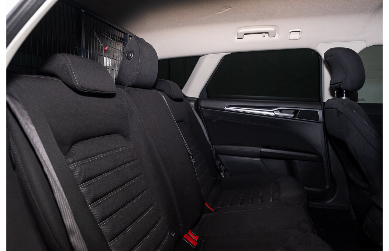 5/2015 Ford Mondeo Ambiente MD 4d Wagon White Turbo 2.0L