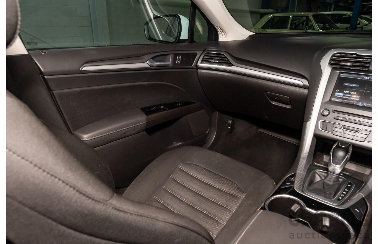 5/2015 Ford Mondeo Ambiente MD 4d Wagon White Turbo 2.0L