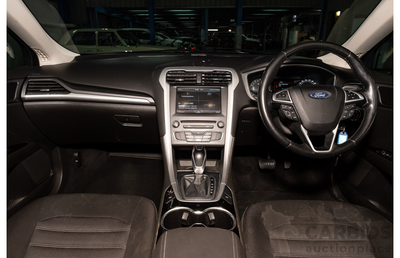 5/2015 Ford Mondeo Ambiente MD 4d Wagon White Turbo 2.0L