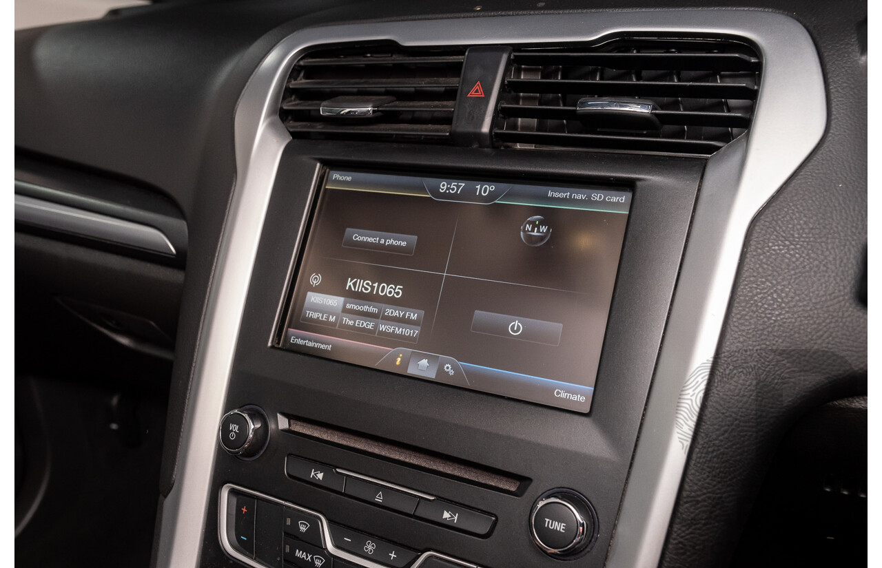 5/2015 Ford Mondeo Ambiente MD 4d Wagon White Turbo 2.0L