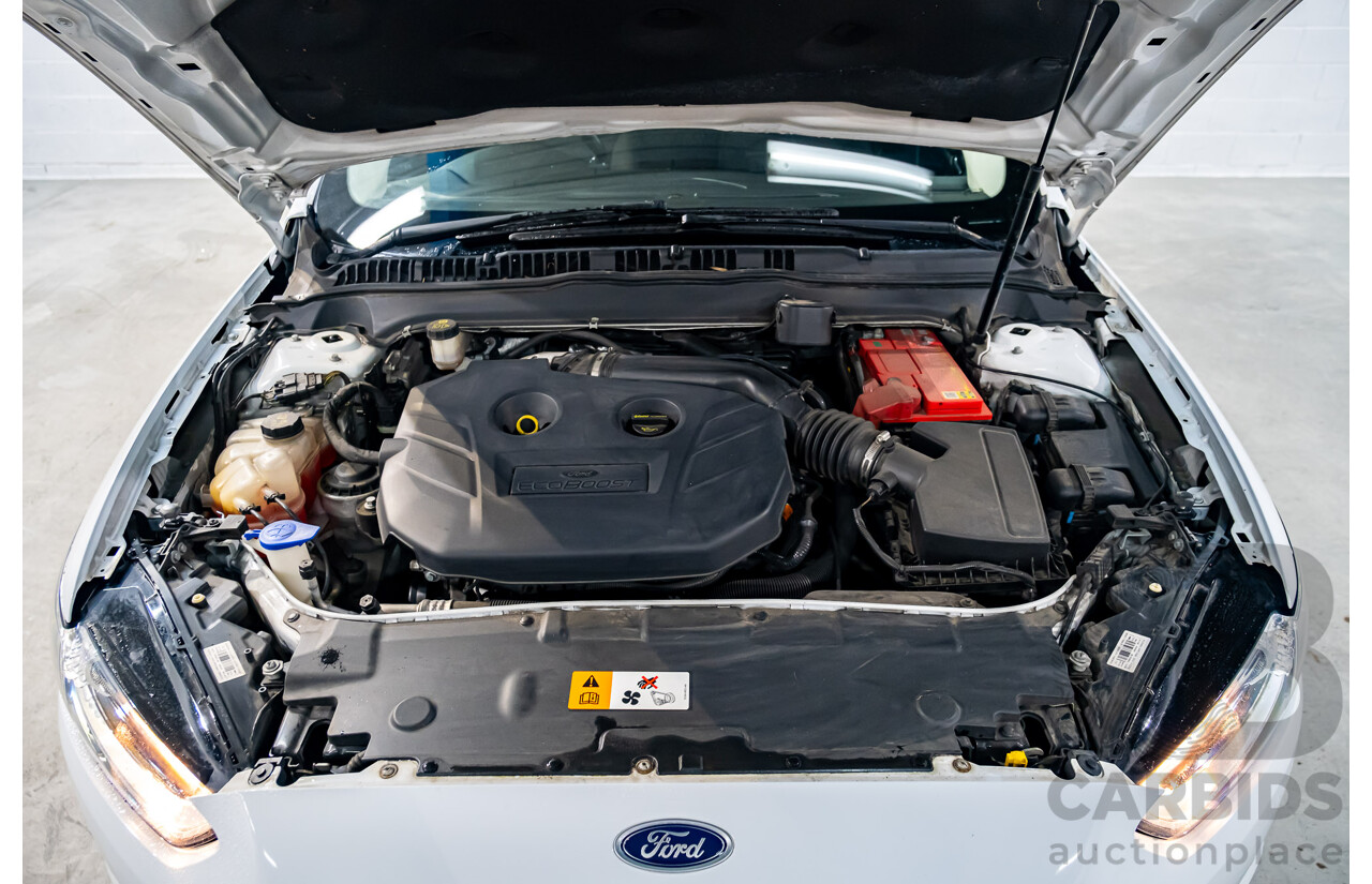 5/2015 Ford Mondeo Ambiente MD 4d Wagon White Turbo 2.0L