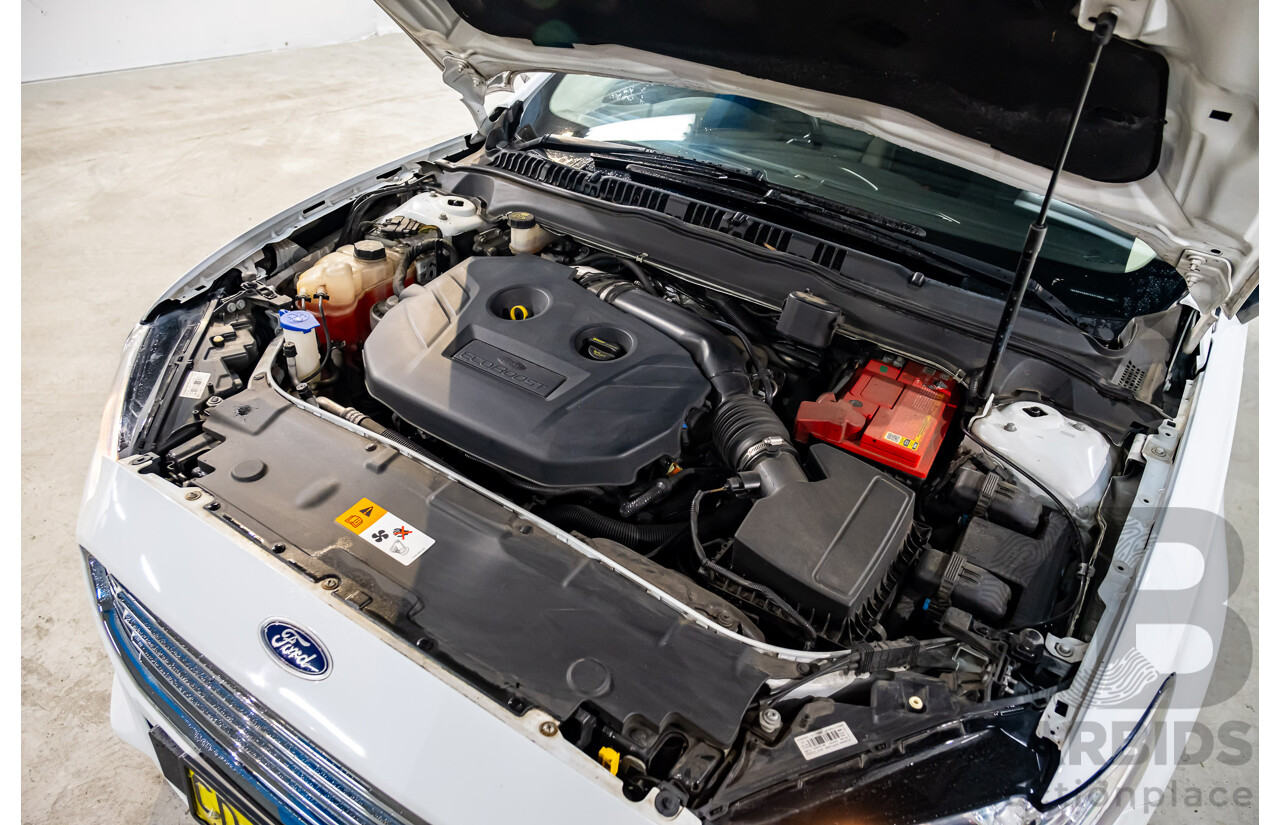 5/2015 Ford Mondeo Ambiente MD 4d Wagon White Turbo 2.0L