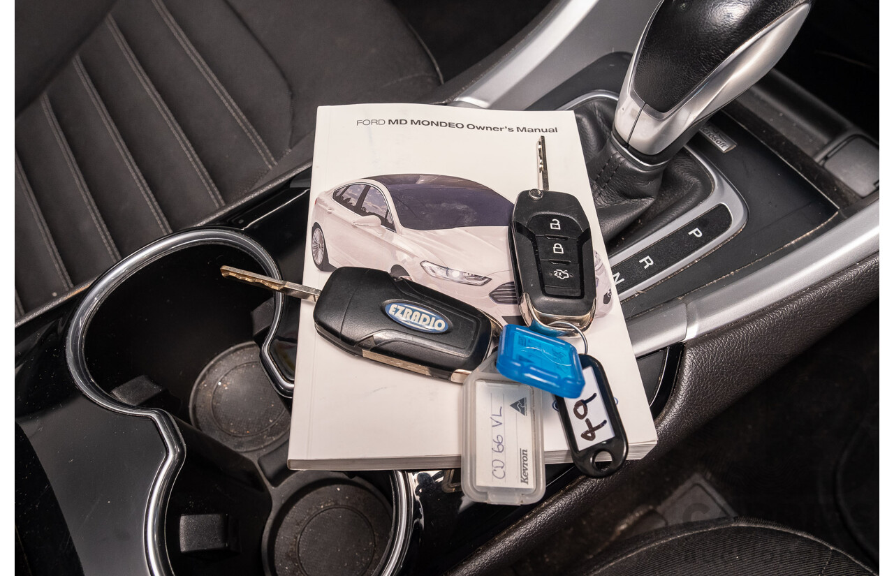 5/2015 Ford Mondeo Ambiente MD 4d Wagon White Turbo 2.0L