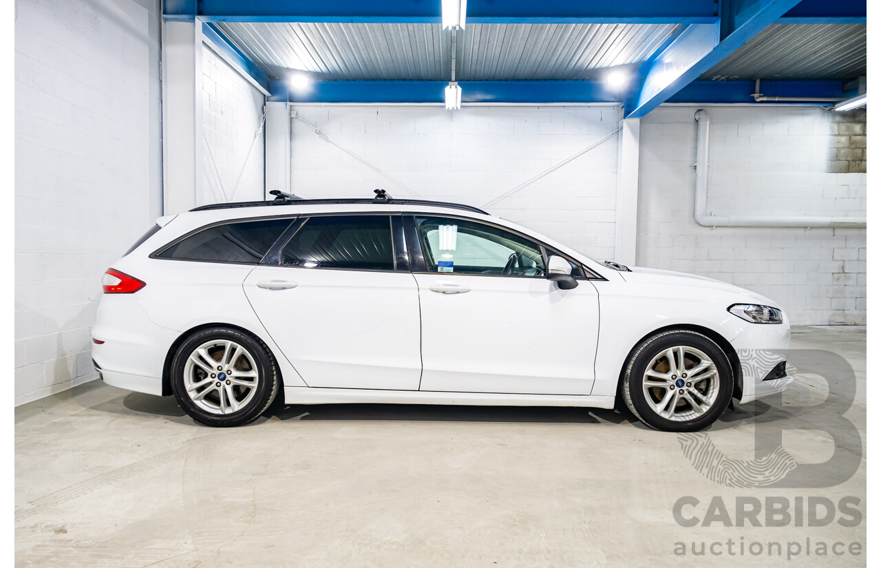 5/2015 Ford Mondeo Ambiente MD 4d Wagon White Turbo 2.0L