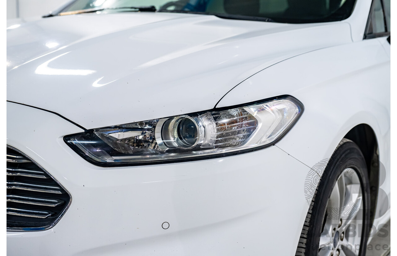 5/2015 Ford Mondeo Ambiente MD 4d Wagon White Turbo 2.0L