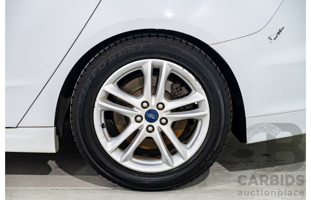 5/2015 Ford Mondeo Ambiente MD 4d Wagon White Turbo 2.0L