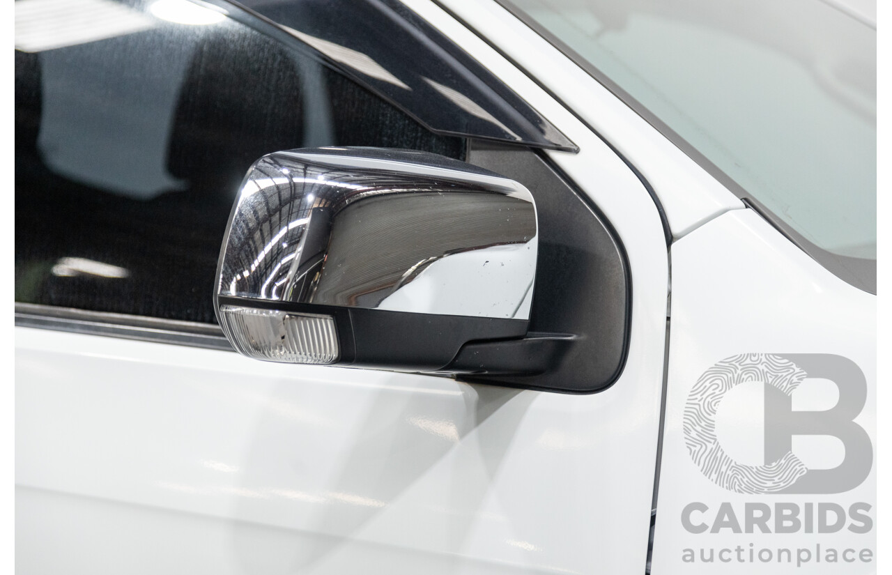 12/2014 Isuzu D-Max LS-U Hi-Ride (4x4) TF MY15 Crew Cab Utility White Turbo Diesel 3.0L