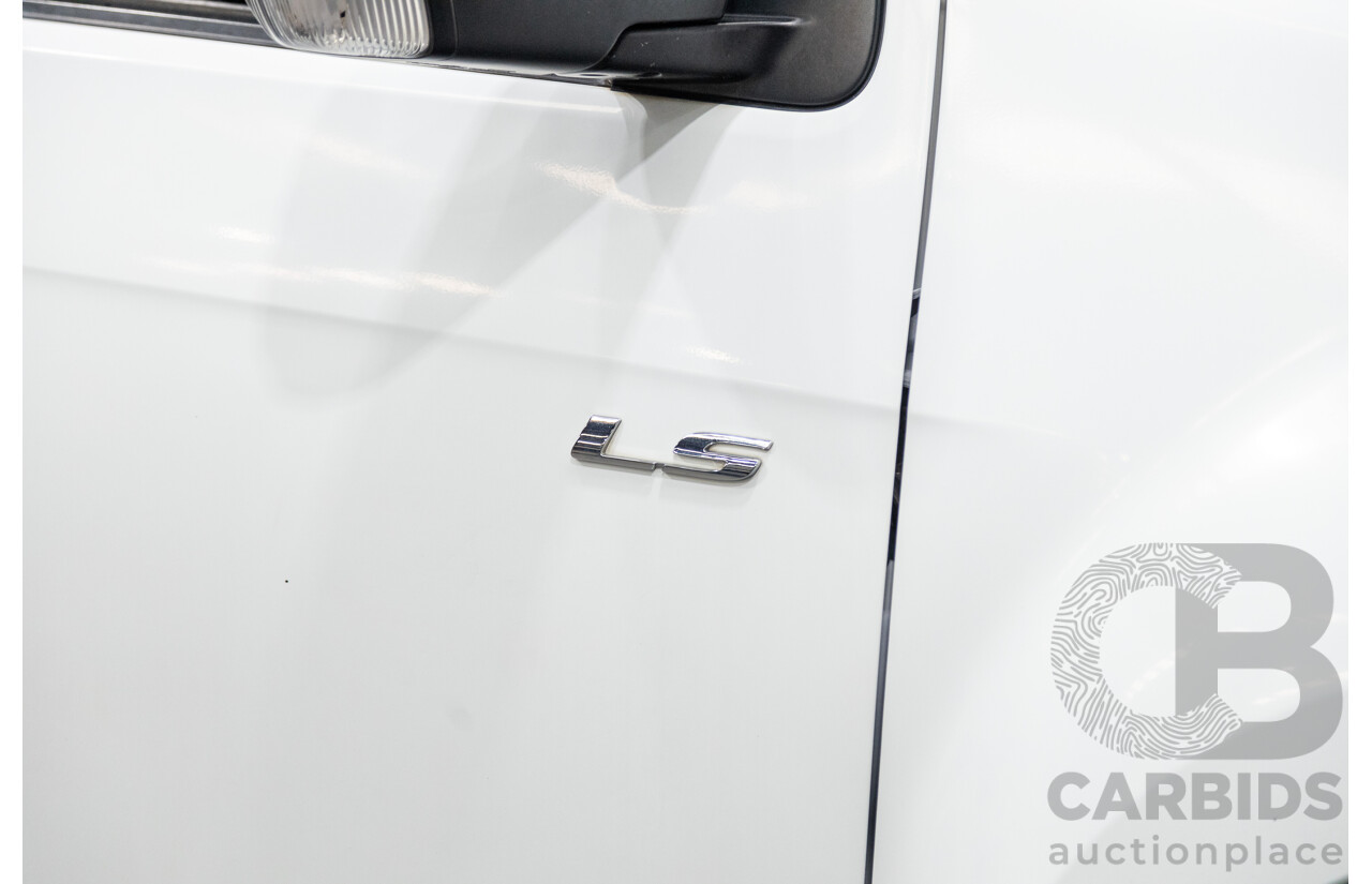 12/2014 Isuzu D-Max LS-U Hi-Ride (4x4) TF MY15 Crew Cab Utility White Turbo Diesel 3.0L