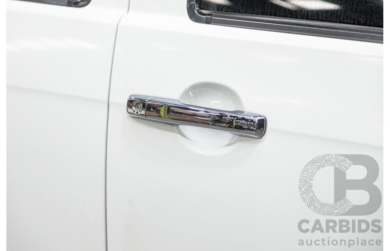 12/2014 Isuzu D-Max LS-U Hi-Ride (4x4) TF MY15 Crew Cab Utility White Turbo Diesel 3.0L