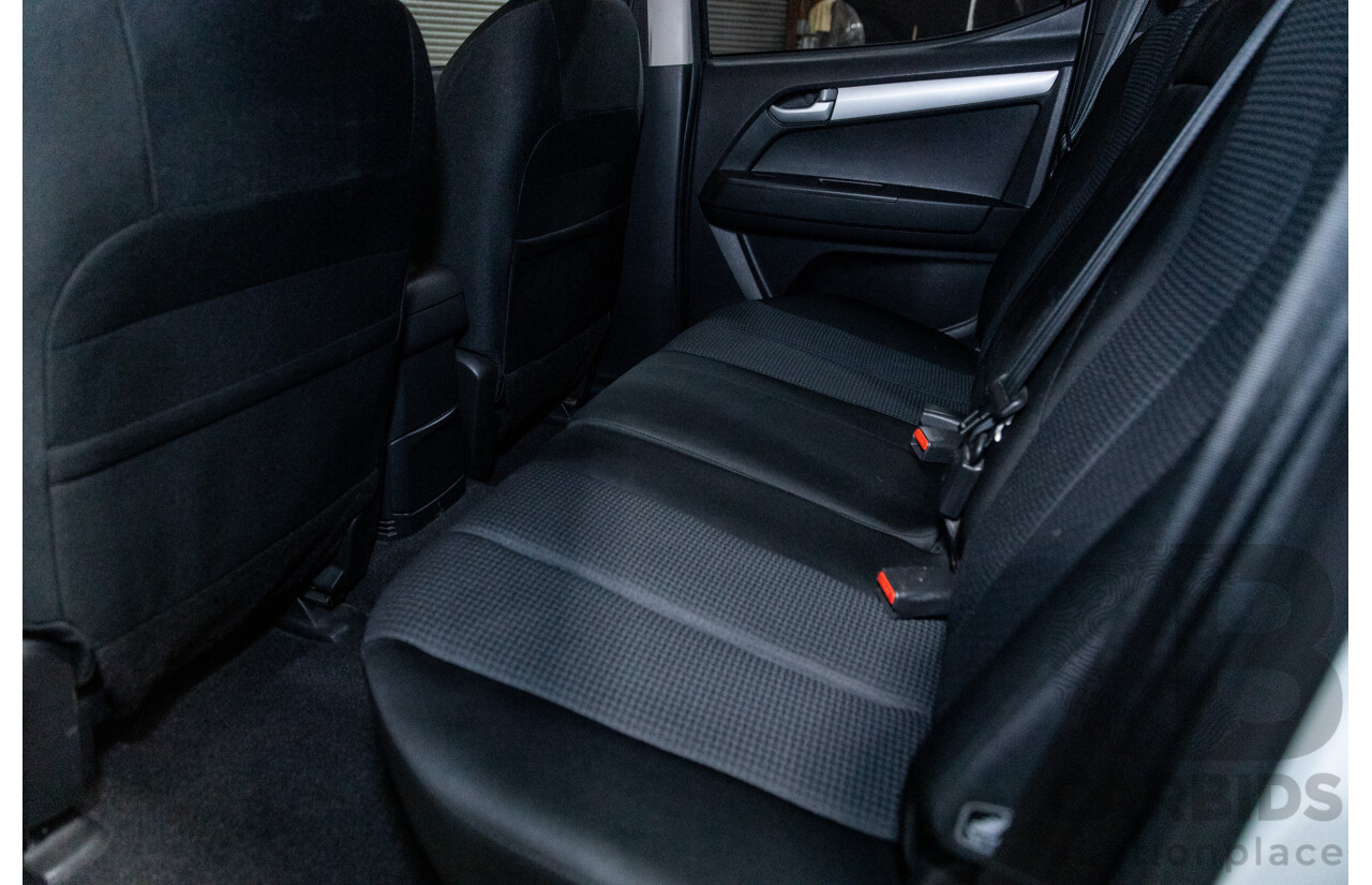 12/2014 Isuzu D-Max LS-U Hi-Ride (4x4) TF MY15 Crew Cab Utility White Turbo Diesel 3.0L